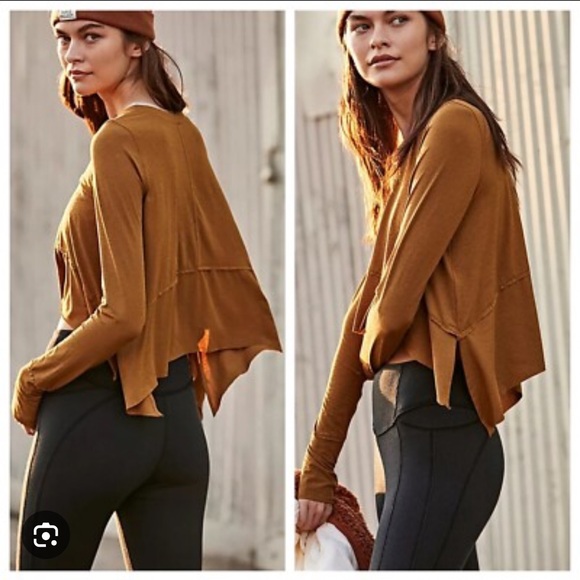 Free people tempo long sleeve athletic top - Picture 2 of 8